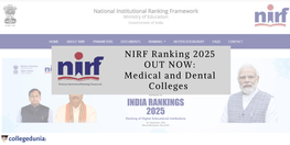 NIRF Medical Dental Ranking 2025 Out